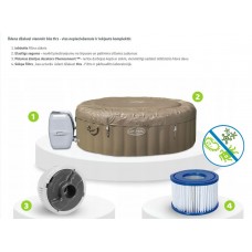 Piepūšamais džakuzi Bestway 60017